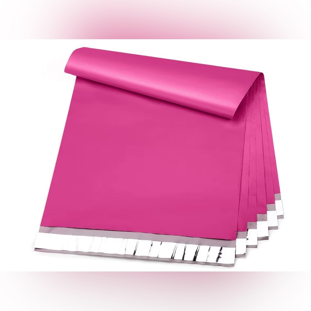 Pink Large Shipping Bags - 12 x 15.5 inch - (145 Qty)